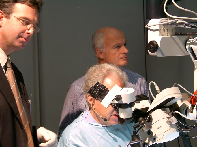 Figure 13. The first EAONO instructional workshop was organized in Nice (2002)