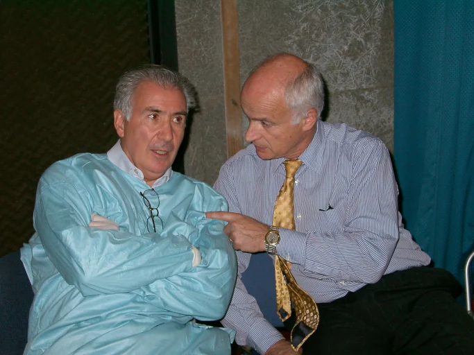 Figure 15. The first EAONO instructional workshop was organized in Nice (2002)