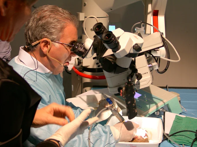 Figure 17. The first EAONO instructional workshop was organized in Nice (2002)
