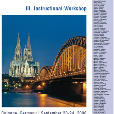 Figure 26. Third EAONO workshop in Cologne (2006)