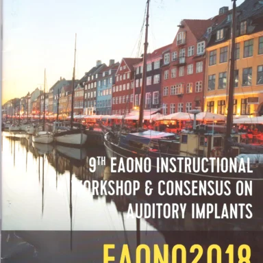Figure 52. 9th EAONO instructional workshop and consensus on auditory implants was celebrating in Copenhagen, Denmark