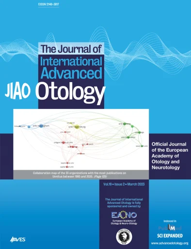 Figure 60. The Journal of International Advanced Otology, Official Journal of EAONO